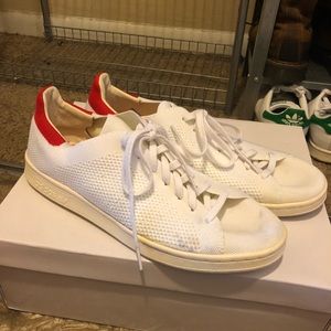 Men’s Adidas Primeknit Stan Smith red